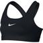 Nike Girls Pro Sports Bra - Black/White - thumbnail image 1