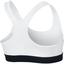 Nike Girls Pro Sports Bra - White/Black - thumbnail image 2