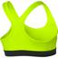 Nike Girls Pro Sports Bra - Volt/Black - thumbnail image 2