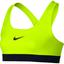 Nike Girls Pro Sports Bra - Volt/Black - thumbnail image 1