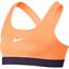 Nike Girls Pro Sports Bra - Peach/Purple - thumbnail image 1