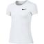 Nike Girls Pro Top - White - thumbnail image 1