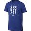 Nike Boys 365/247 Short-Sleeve Training Shirt - Game Royal Blue - thumbnail image 1