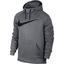 Nike Mens Therma Training Hoodie - Grey - thumbnail image 1