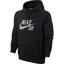 Nike Mens SB Icon Hoodie - Black - thumbnail image 1
