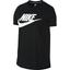 Nike Womens Essential T-Shirt - Black - thumbnail image 1