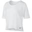 Nike Womens Breathe Training Top - White - thumbnail image 1