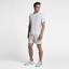 Nike Mens Dry 7 Inch Tennis Shorts - Vast Grey/Bright Citron - thumbnail image 5