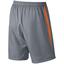 Nike Mens Dry 9 Inch Tennis Shorts - Stealth/Tart Orange - thumbnail image 2