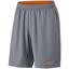 Nike Mens Dry 9 Inch Tennis Shorts - Stealth/Tart Orange - thumbnail image 1