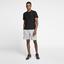 Nike Mens Dry 9 Inch Tennis Shorts - Vast Grey/Bright Citron - thumbnail image 2