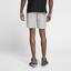 Nike Mens Dry 9 Inch Tennis Shorts - Vast Grey/Bright Citron - thumbnail image 3