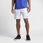Nike Mens Dry 9 Inch Tennis Shorts - White/Blue - thumbnail image 3