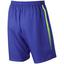 Nike Mens Dry 9 Inch Tennis Shorts - Paramount Blue/Ghost Green - thumbnail image 2