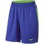 Nike Mens Dry 9 Inch Tennis Shorts - Paramount Blue/Ghost Green - thumbnail image 1
