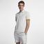 Nike Mens Dry Tennis Polo - Vast Grey/Bright Citron - thumbnail image 1