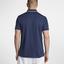 Nike Mens Dry Tennis Polo - Midnight Navy/White - thumbnail image 5