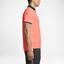 Nike Mens Dry Tennis Polo - Hyper Orange/Black - thumbnail image 4