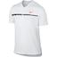 Nike Mens Dry Challenger Tennis Top - White - thumbnail image 1
