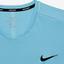 Nike Mens Dry Challenger Tennis Top - Sky Blue - thumbnail image 8