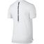 Nike Mens AeroReact Rafa Challenger Top - White/Hyper Orange - thumbnail image 2