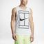 Nike Mens Dry Tennis Tank Top - White - thumbnail image 3