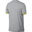 Nike Mens Court Dry Tennis Top - Vast Grey/Bright Citron - thumbnail image 2