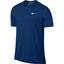 Nike Mens Court Dry Tennis Top - Blue Jay - thumbnail image 1