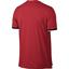 Nike Mens Court Dry Tennis Top - Action Red  - thumbnail image 2