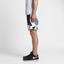Nike Mens Dry 9 Inch Tennis Shorts - Black/White - thumbnail image 5