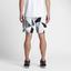 Nike Mens Dry 9 Inch Tennis Shorts - Black/White - thumbnail image 6