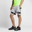Nike Mens Dry 9 Inch Tennis Shorts - White/Black - thumbnail image 3