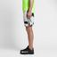 Nike Mens Dry 9 Inch Tennis Shorts - White/Black - thumbnail image 5