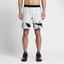 Nike Mens Dry 9 Inch Tennis Shorts - White/Black - thumbnail image 7