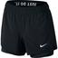Nike Womens Flex Training Shorts - Black - thumbnail image 1