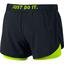 Nike Womens Flex Training Shorts - Black/Volt - thumbnail image 2