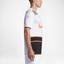 Nike Mens Dry Tennis T-Shirt - White/Bright Mango - thumbnail image 4