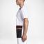 Nike Mens Dry Tennis T-Shirt - White/Bright Mango - thumbnail image 5
