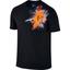 Nike Mens Roger Federer Tee - Black/Tart - thumbnail image 1
