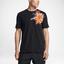Nike Mens Roger Federer Tee - Black/Tart - thumbnail image 3