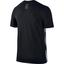 Nike Mens Rafa T-Shirt - Black/Wolf Grey - thumbnail image 2