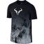 Nike Mens Rafa T-Shirt - Black/Wolf Grey - thumbnail image 1
