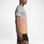 Nike Mens Rafa T-Shirt - Dark Grey Heather/Tart - thumbnail image 4