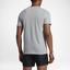Nike Mens Rafa T-Shirt - Dark Grey Heather/Tart - thumbnail image 6