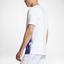 Nike Mens Rafa T-Shirt - White/Paramount Blue - thumbnail image 5