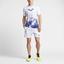 Nike Mens Rafa T-Shirt - White/Paramount Blue - thumbnail image 7