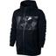 Nike Mens Sportswear Full-Zip Fleece Hoodie - Black - thumbnail image 1