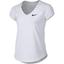 Nike Girls Tennis Tee - White - thumbnail image 1