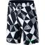 Nike Boys Flex Ace Nylon Tennis Shorts - White/Black - thumbnail image 1
