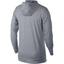 Nike Mens Breathe Training Hoodie - Pure Platinium/Black - thumbnail image 2